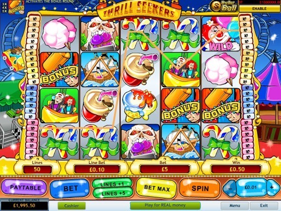 Play Thrill Seekers Slot for Real Money
