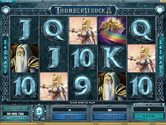 Play Thunderstruck II Slot for Real Money