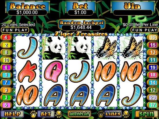 Play Tiger Treasures Slot for Real Money