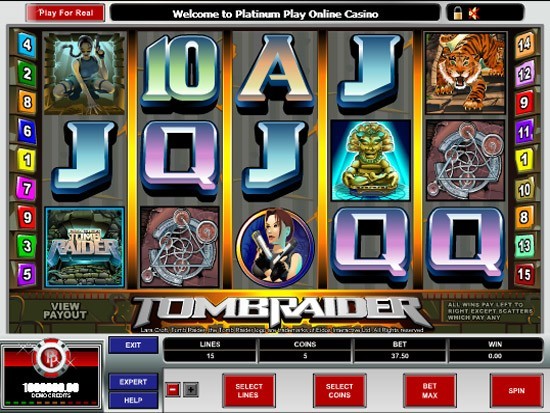 Play Tomb Raider Slot for Real Money