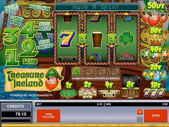 Play Treasure Ireland Slot for Real Money