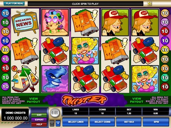 Play Twister Slot for Real Money