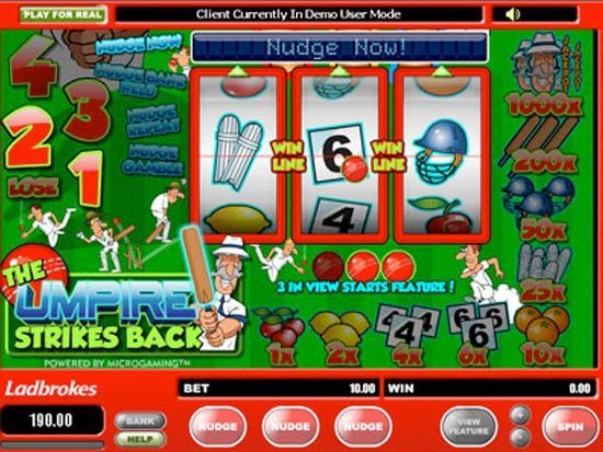 Play The Umpire Strikes Back Slot for Real Money