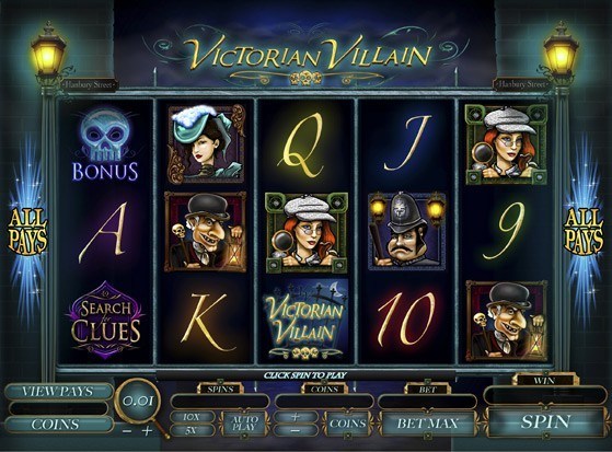 Play Victorian Villain Slot for Real Money