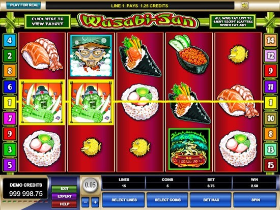 Play Wasabi San Slot for Real Money