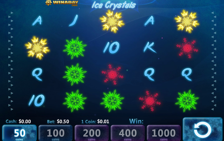 New Ice Crystals Slot Game