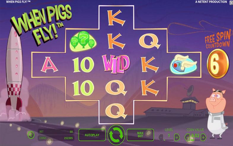 Preview of When Pigs Flys Slot
